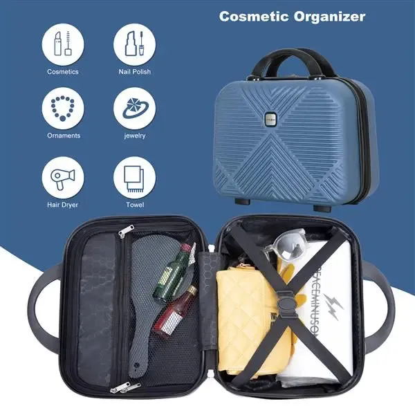 2-piece Luggage Set With Lightweight ABS And Rotating Wheels- FREE USA SHIPPING