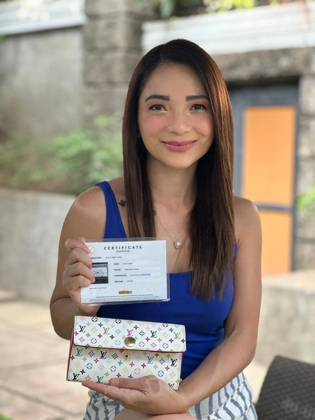 Blanc Long Wallet