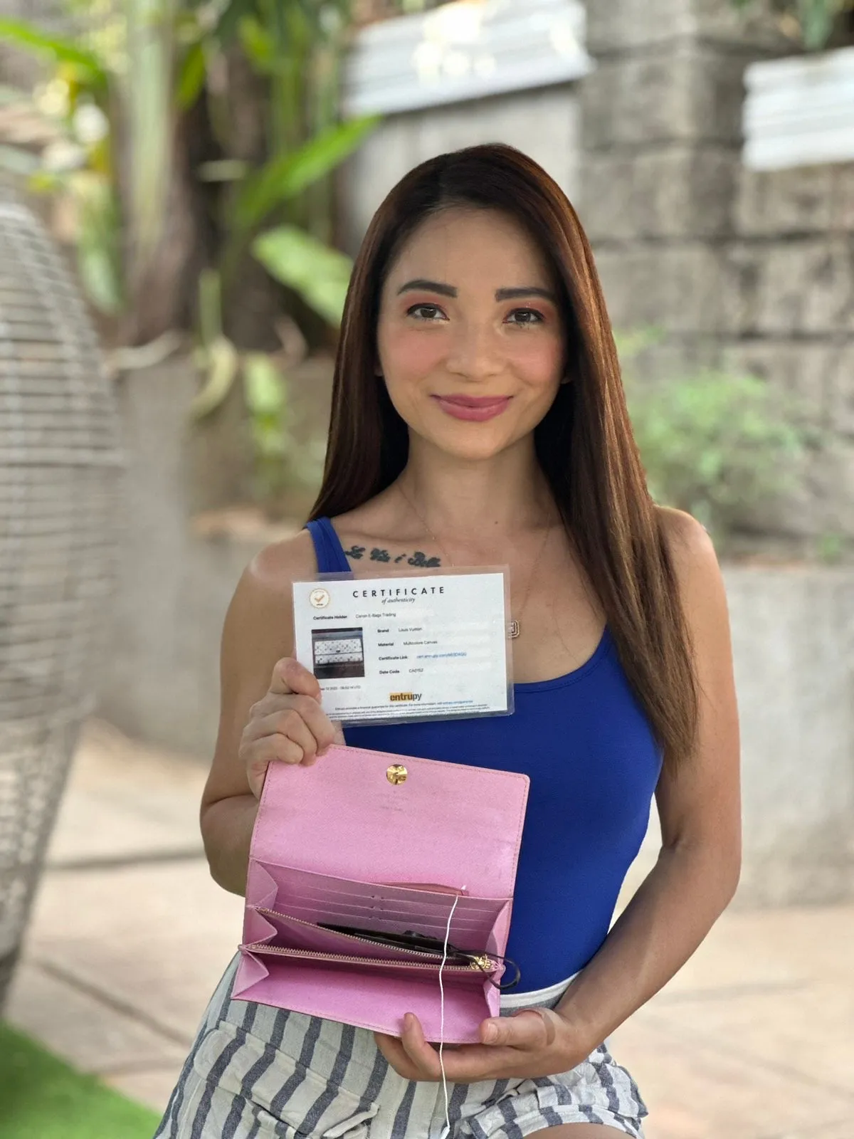 Blanc Long Wallet