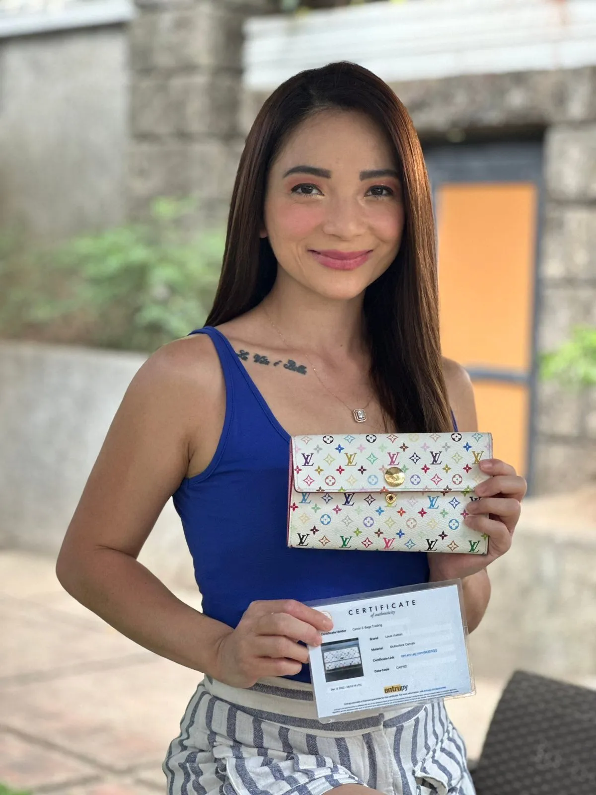 Blanc Long Wallet