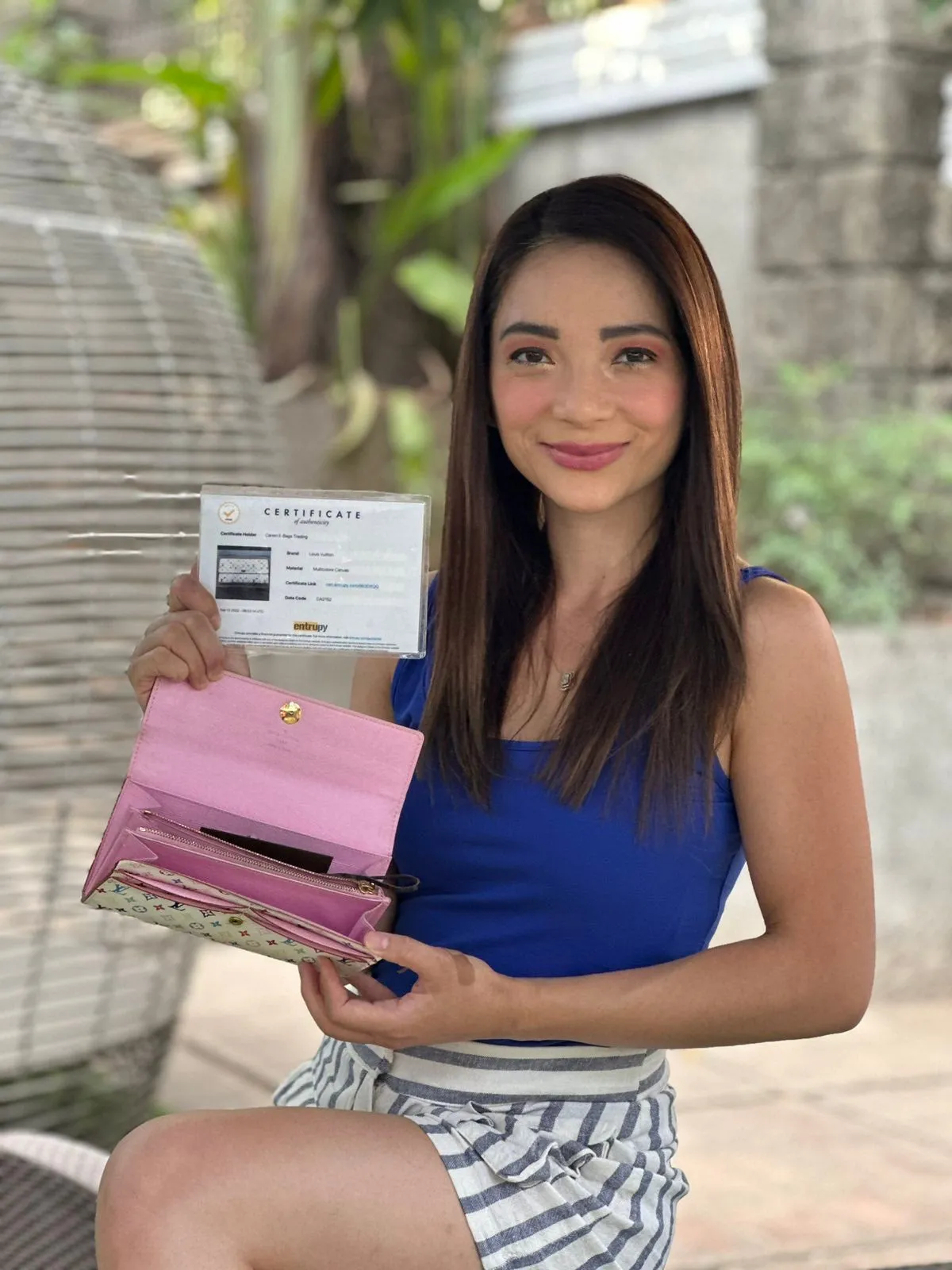 Blanc Long Wallet