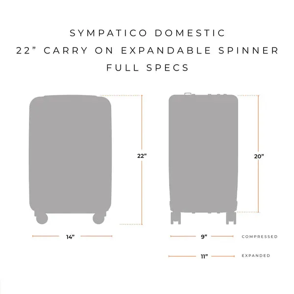 Briggs & Riley Sympatico Domestic Carry-On Expandable Spinner
