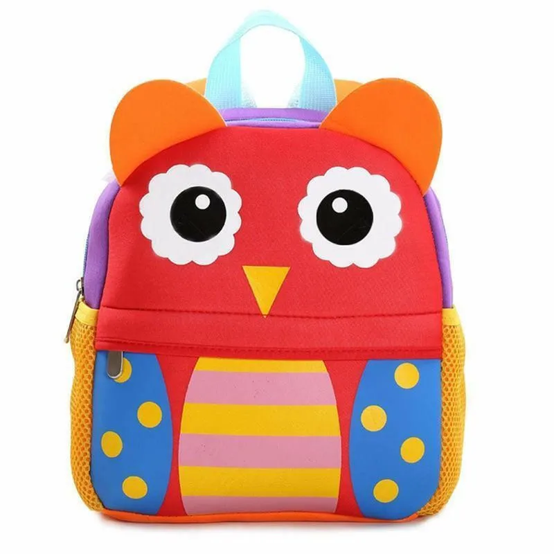 Cute Cartoon Animal Design Kids Backpacks