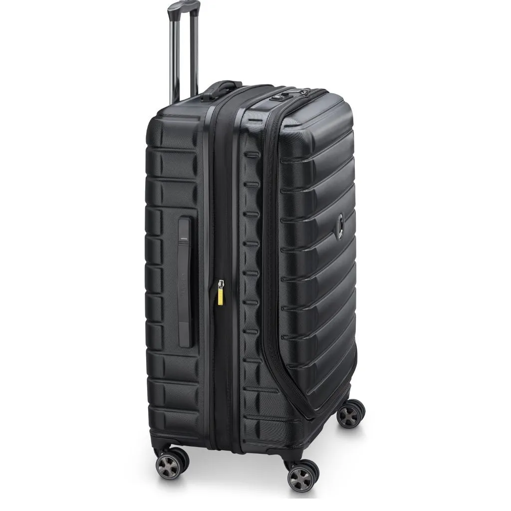 Delsey Shadow 75cm Top Loader Large Luggage - Black