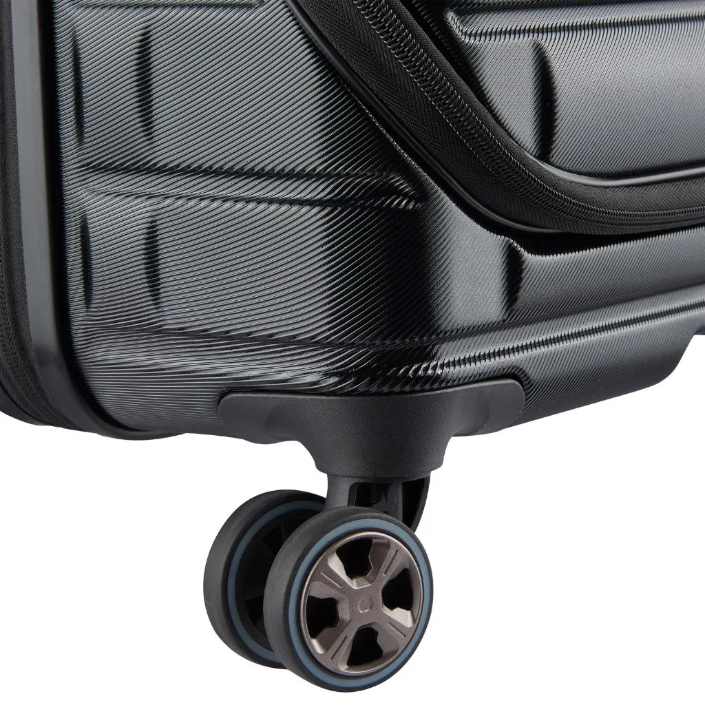 Delsey Shadow 75cm Top Loader Large Luggage - Black
