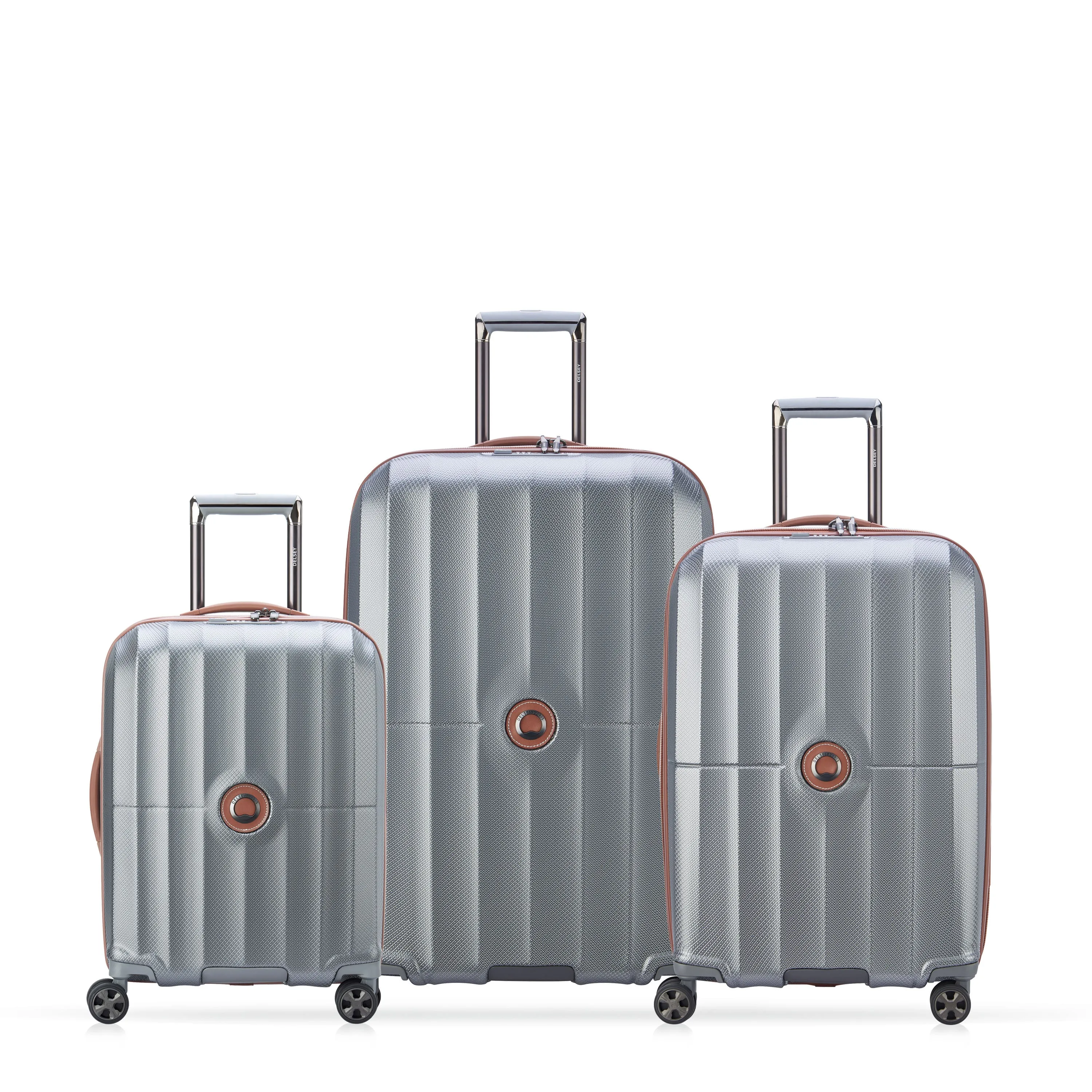 ST TROPEZ - Set 3 Suitcases (L-77cm), (M-67cm) (S SLIM-55cm)