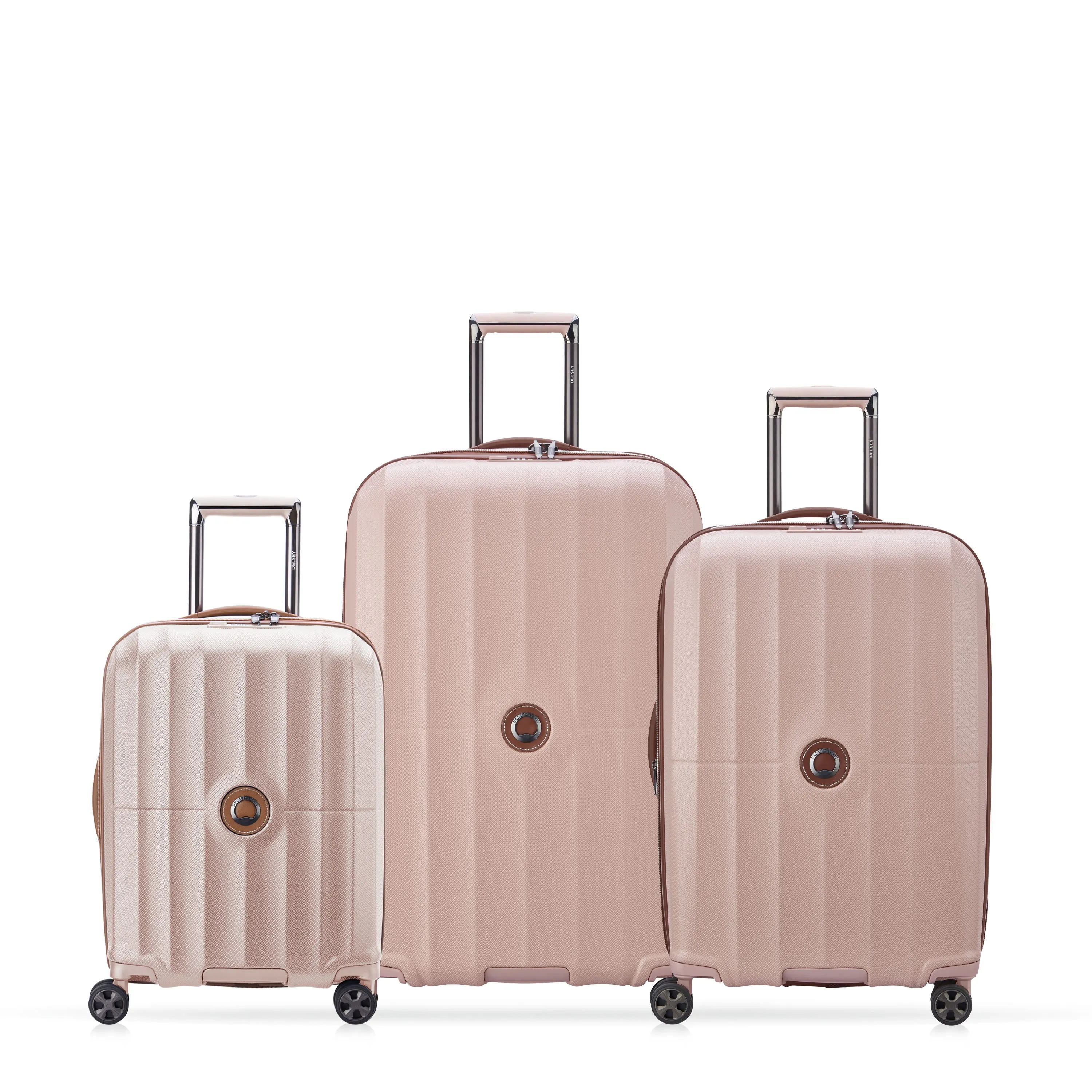 ST TROPEZ - Set 3 Suitcases (L-77cm), (M-67cm) (S SLIM-55cm)