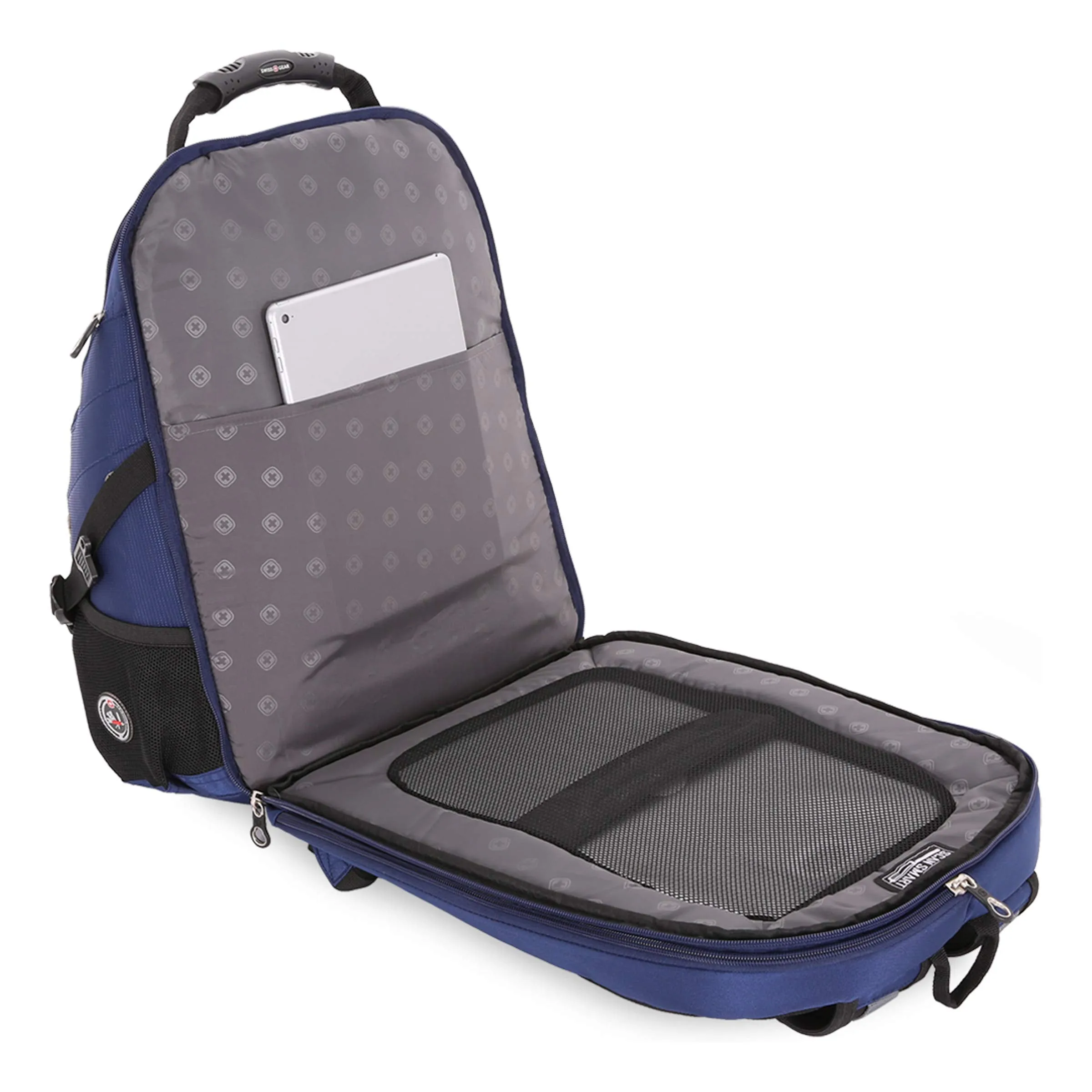 SwissGear SA1923 Rich Navy TSA Friendly ScanSmart Laptop Backpack - Fits Most 15 Inch Laptops and Tablets