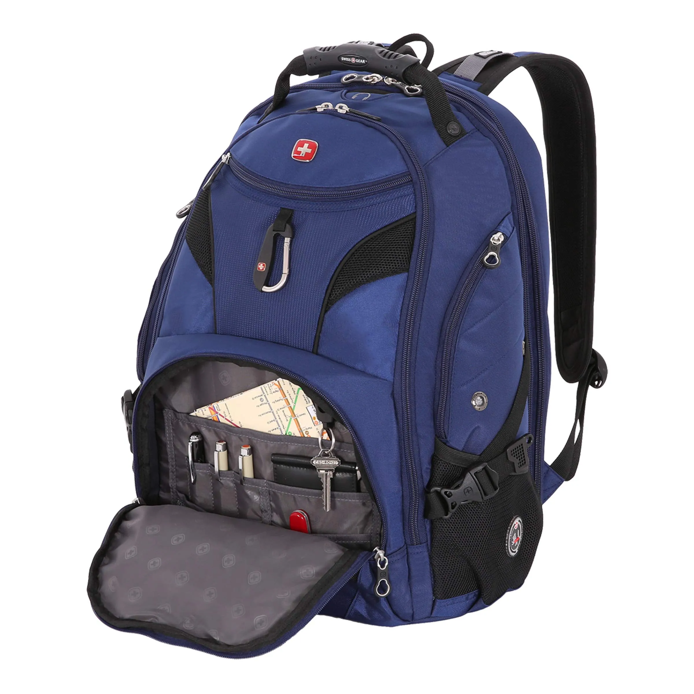 SwissGear SA1923 Rich Navy TSA Friendly ScanSmart Laptop Backpack - Fits Most 15 Inch Laptops and Tablets