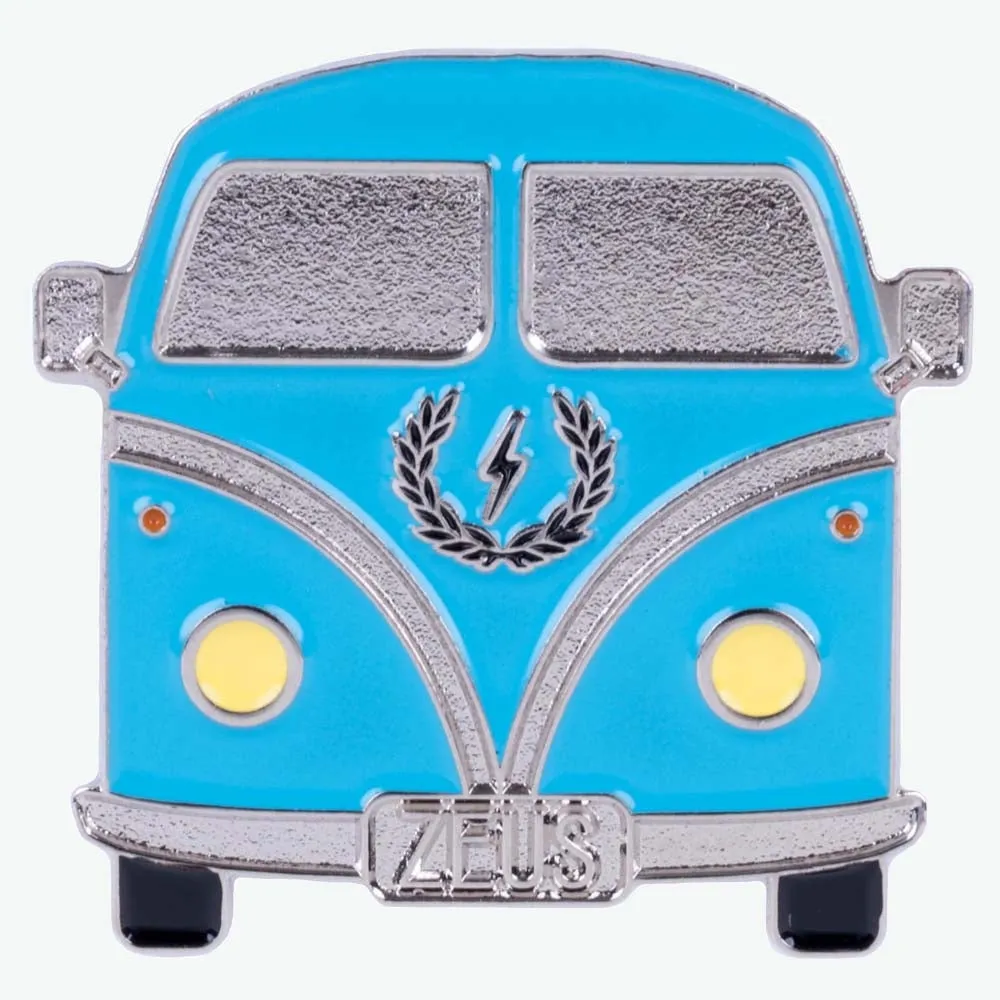 Vintage Bus Enamel Pin